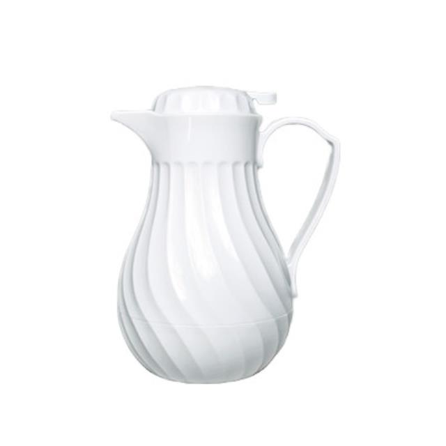 Rental store for coffee server 5 cup white plastic insulated in the San Jose metro area