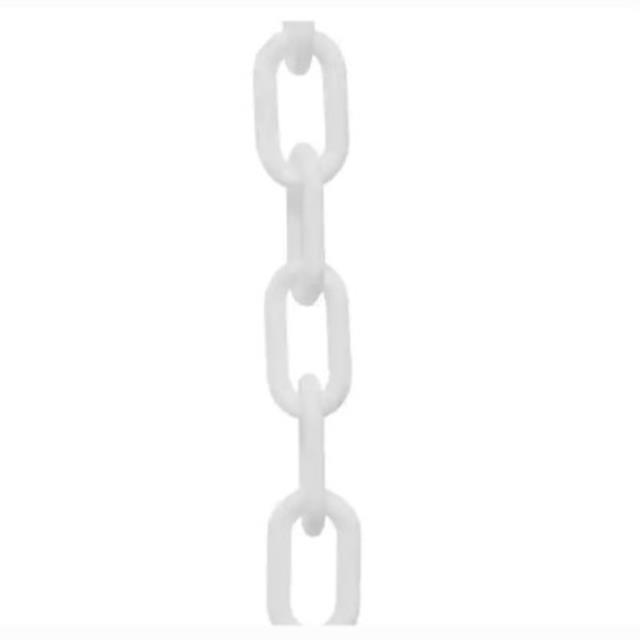 Rental store for stanchion chain white plastic 6 foot in the San Jose metro area