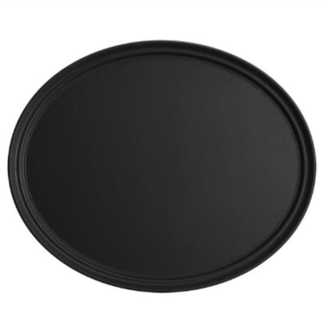 Rental store for tray plastic black 27 inch oval in the San Jose metro area