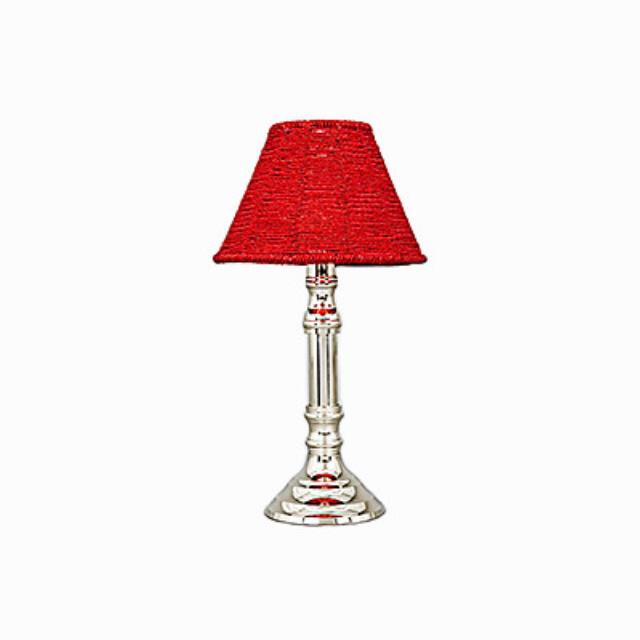 Rental store for table top lamp shade red beaded in the San Jose metro area