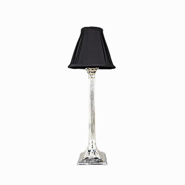 Rental store for table top lamp shade black in the San Jose metro area