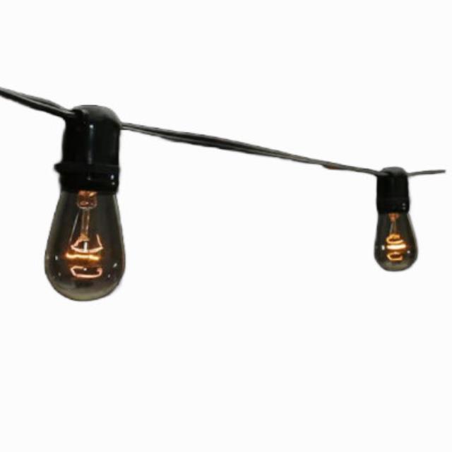 Where to find string lights black in Sunnyvale