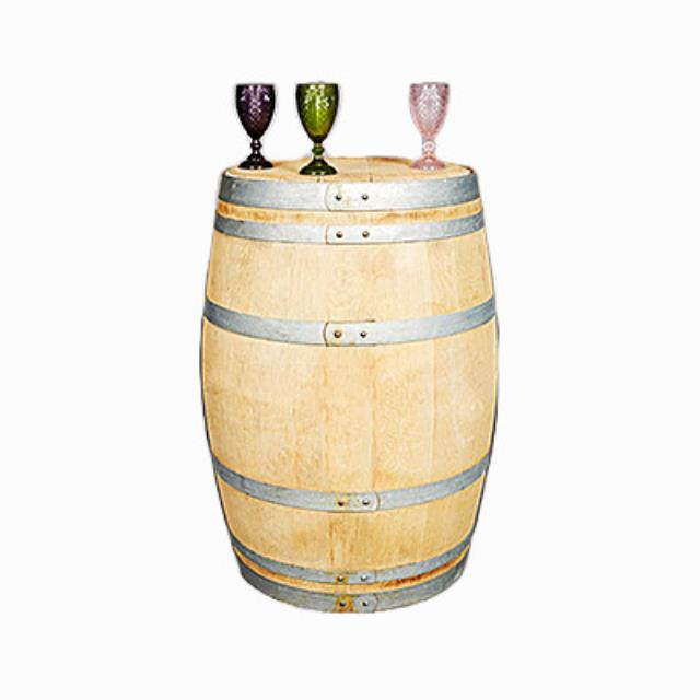 Rental store for wine barrel cocktail table in the San Jose metro area