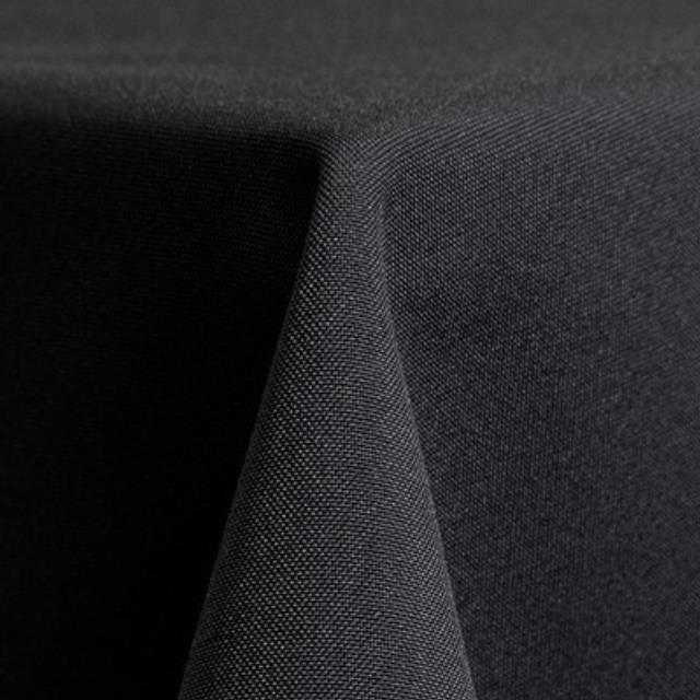 Rental store for banquet bar drape basic black 90x132 in the San Jose metro area