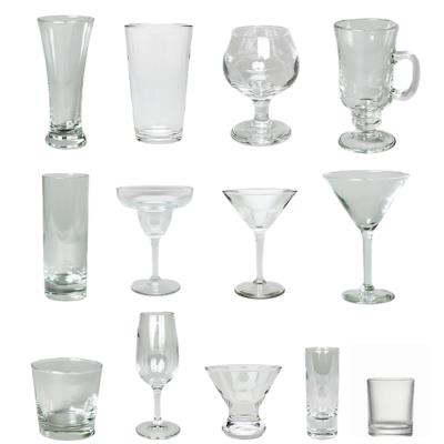 Rental store for assorted cocktail glassware in the San Jose metro area