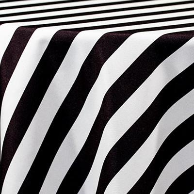 Rental store for specialty black and white stripe runner in the San Jose metro area