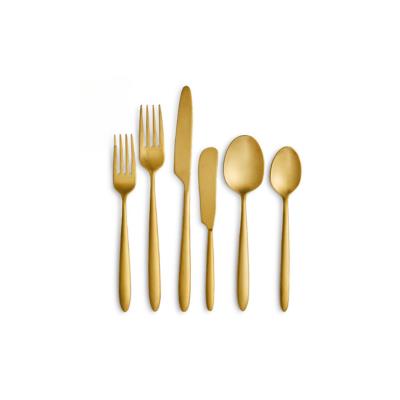 Rent flatware muse gold