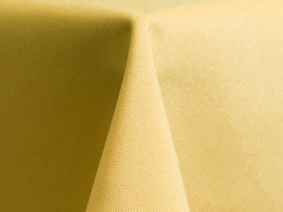 Rent linens by color yellow and gold