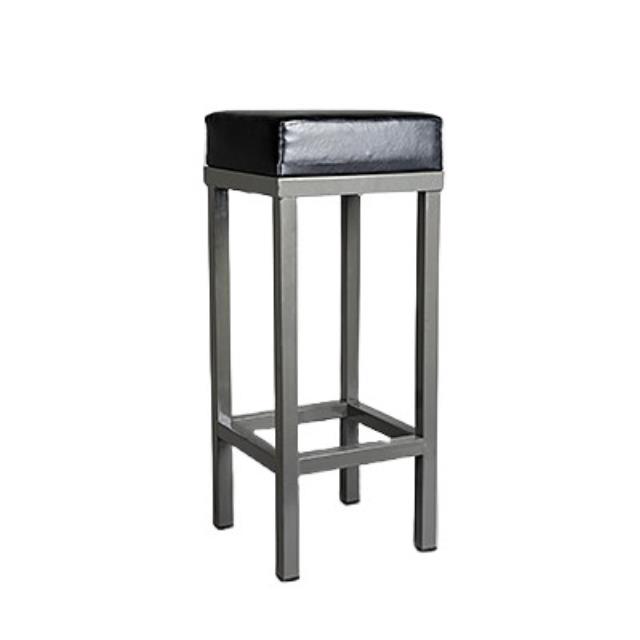 Rental store for Barstool - Metal Grey w Black Cushion in Sunnyvale CA